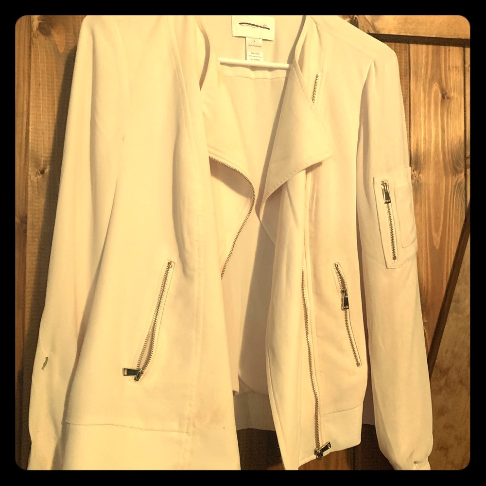 Baby pink jacket